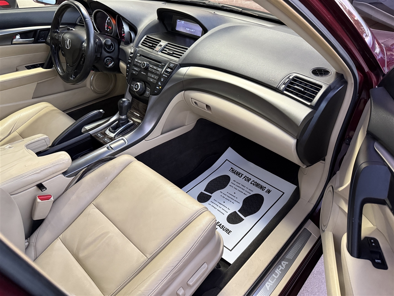 Acura TL 6-Speed AT 2012 Acura TL 6-Speed AT 2012