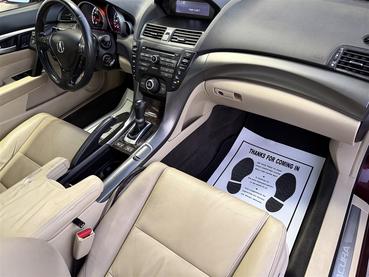 Acura TL 6-Speed AT 2012 Acura TL 6-Speed AT 2012