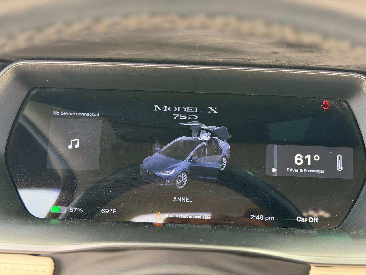 Tesla Model X 75D 2018