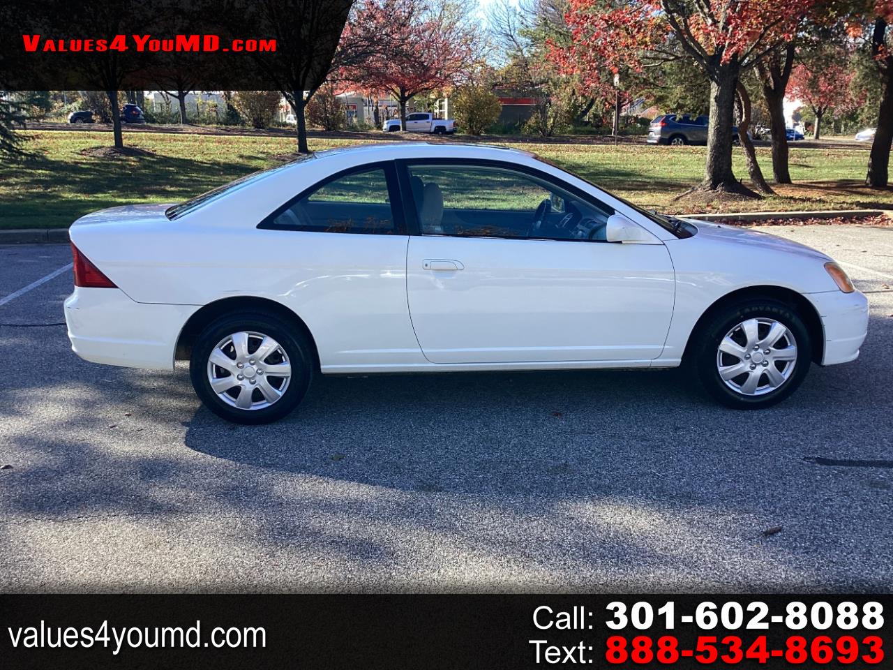 2001 Honda Civic EX coupe