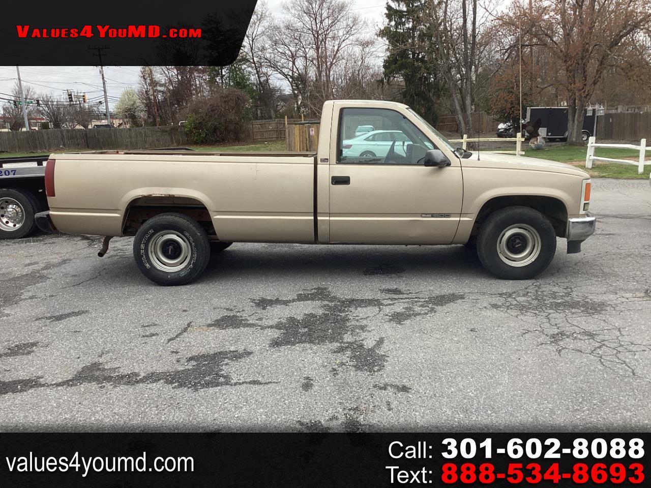 GMC Sierra C/K 1500 Reg. Cab 8-ft. Bed 2WD 1991