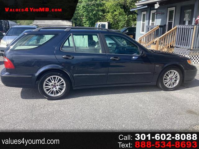 Blue 2005 Saab 9-5 Arc 2.3T Wagon Wagon Front-Wheel Drive Automatic