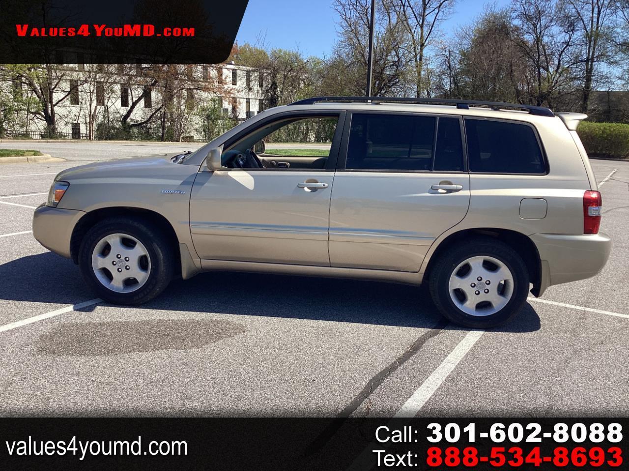 Toyota Highlander V6 4WD 2004