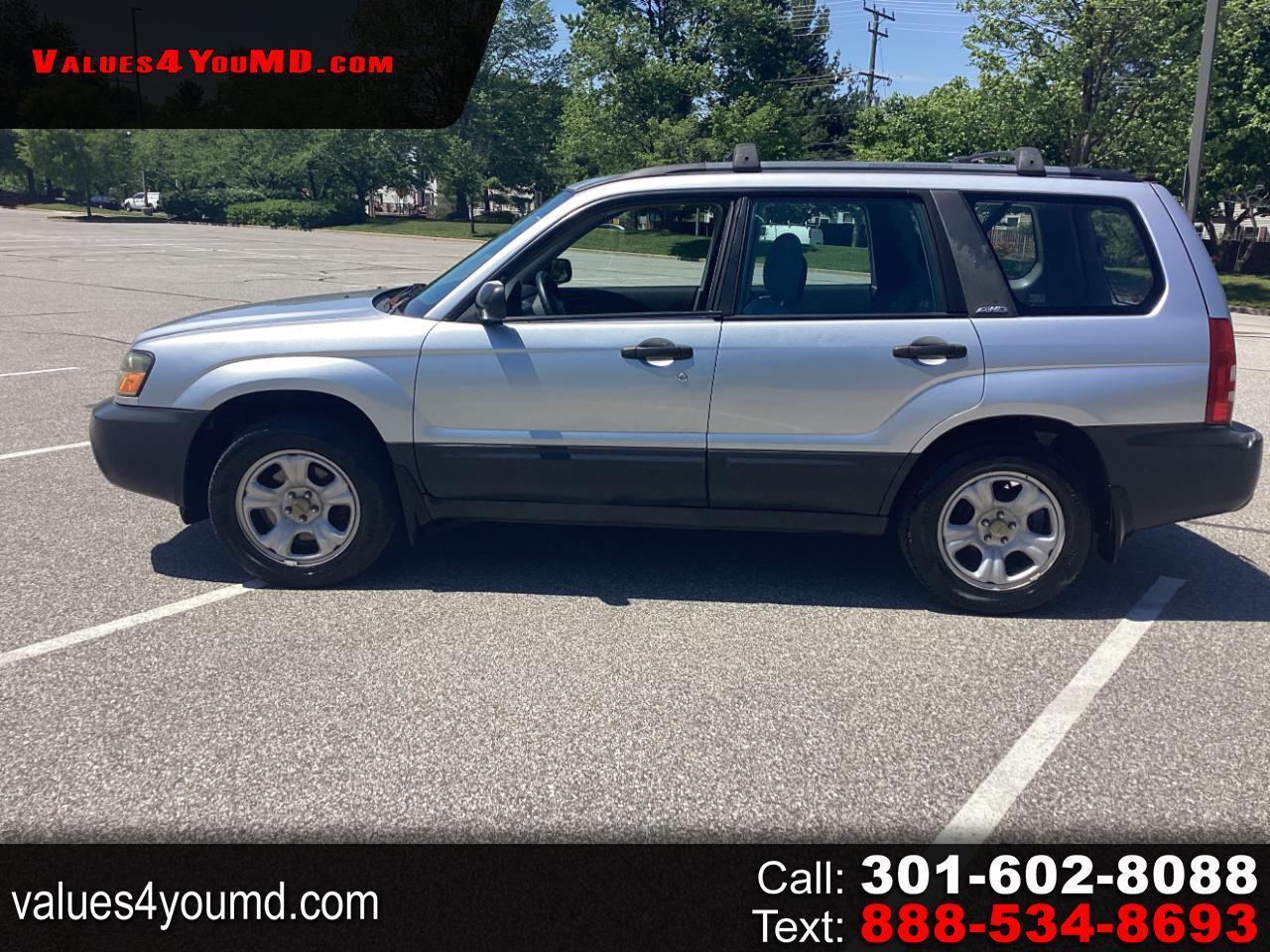 2003 Subaru Forester 2.5 X