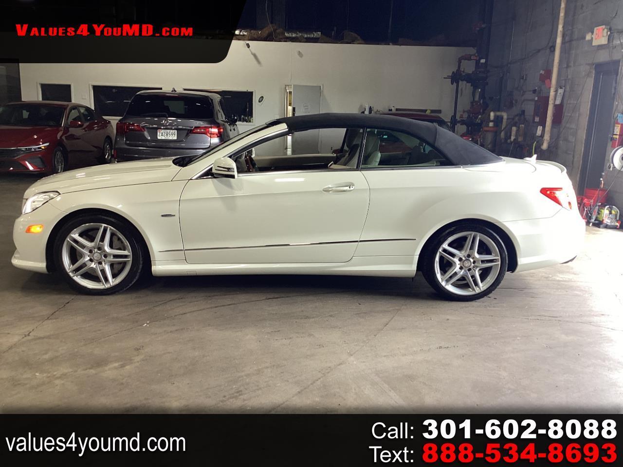 Mercedes-Benz E-Class E550 Cabriolet 2012
