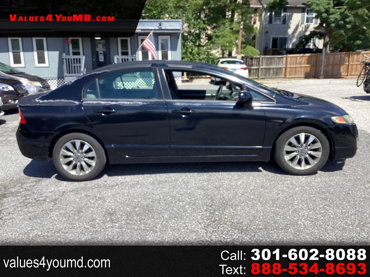 Honda Civic EX Sedan 5-Speed MT 2009