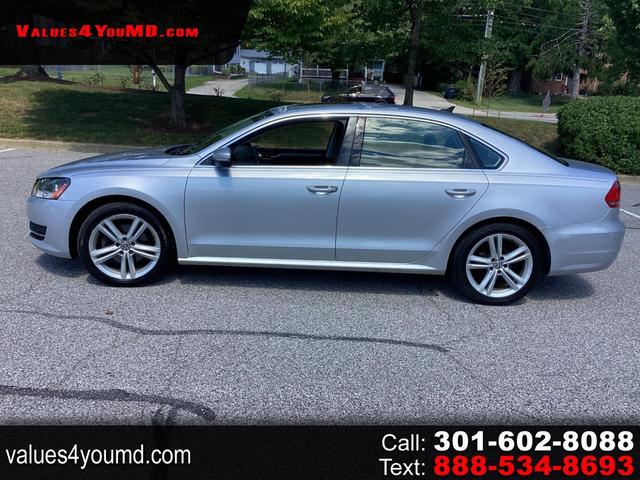 Silver 2014 Volkswagen Passat Sedan Front-Wheel Drive Automatic