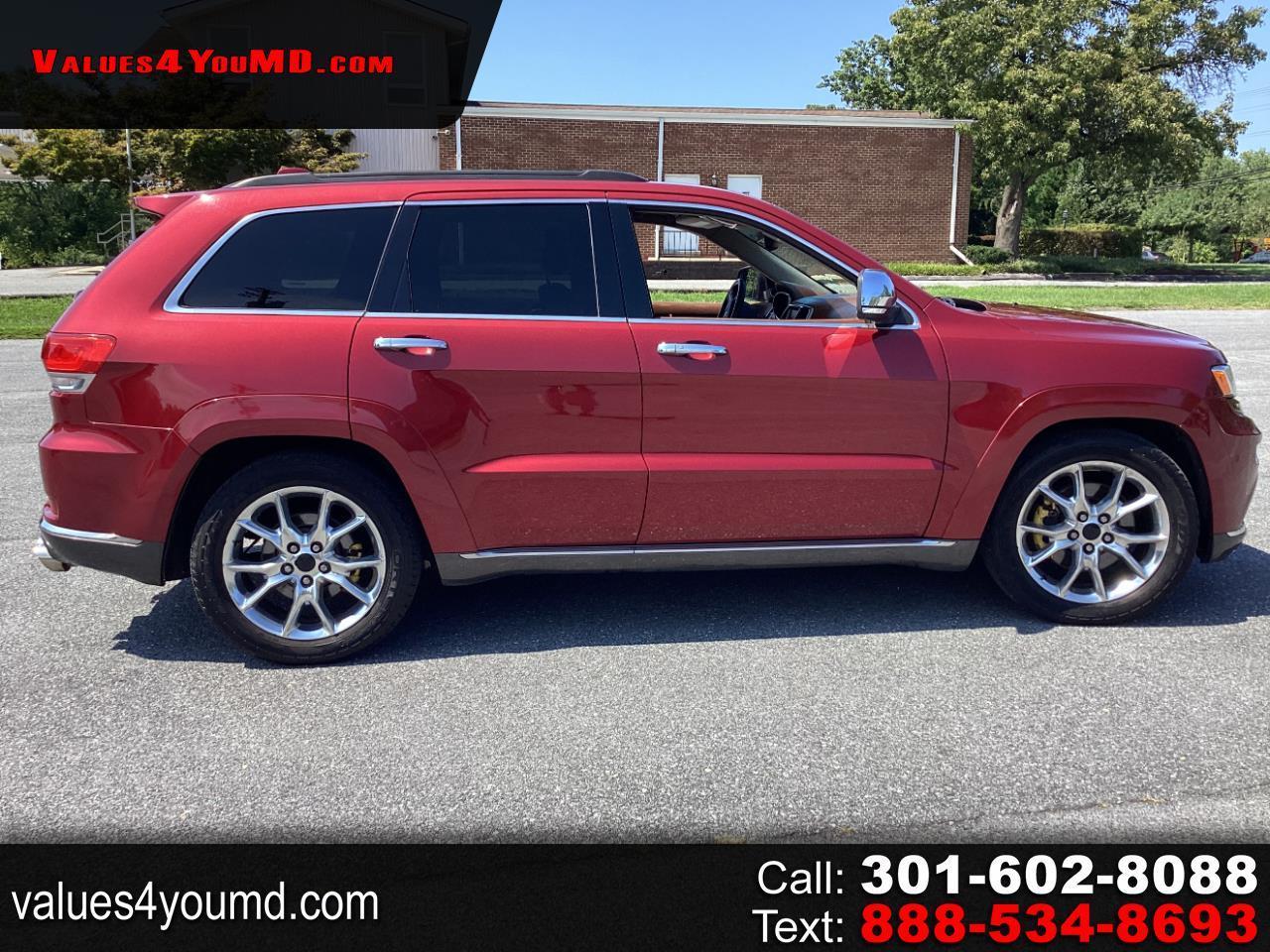Jeep Grand Cherokee 4WD 4dr Summit 2015