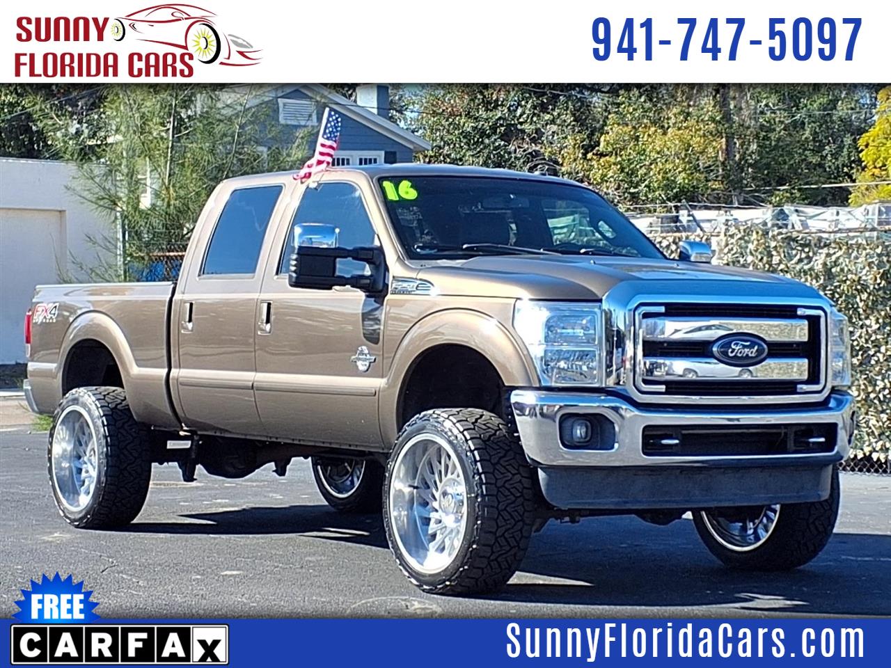 2016 Ford F-250 SD Lariat Crew Cab 4WD