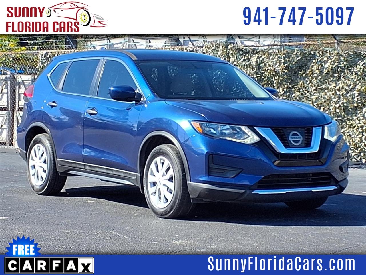 Nissan Rogue FWD 4dr S 2017