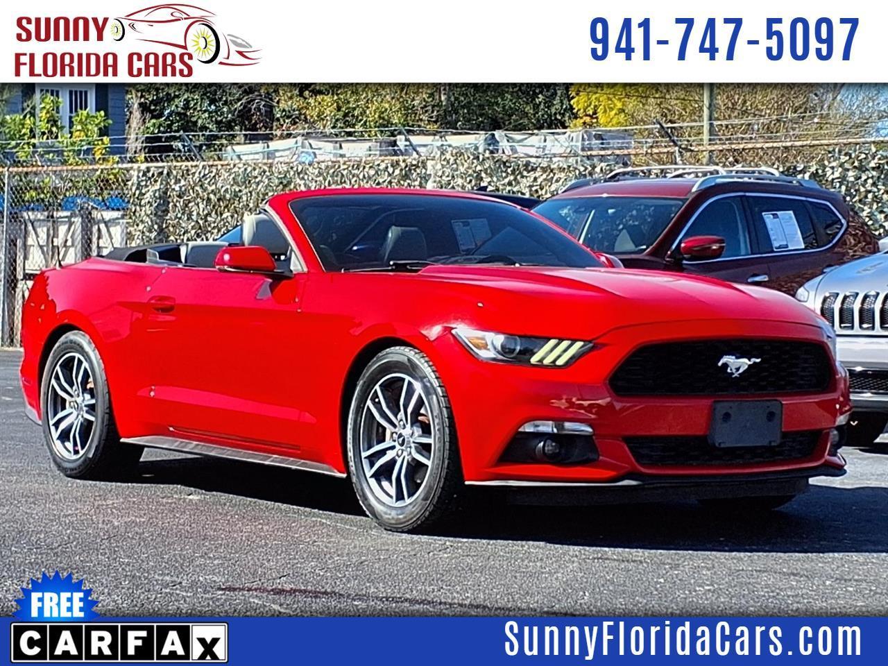 2017 Ford Mustang 2dr Conv EcoBoost Premium