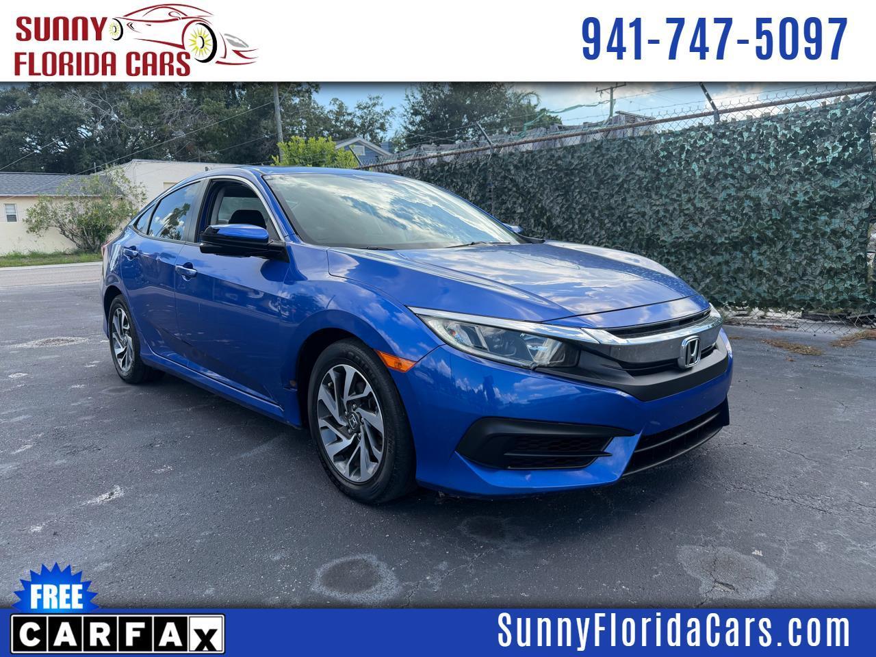 2018 Honda Civic EX Sedan CVT