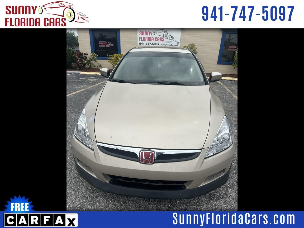 Honda Accord EX-L Sedan AT with XM Radio 2005