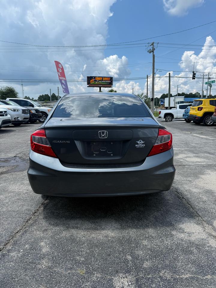 Honda Civic LX Sedan 5-Speed AT 2012