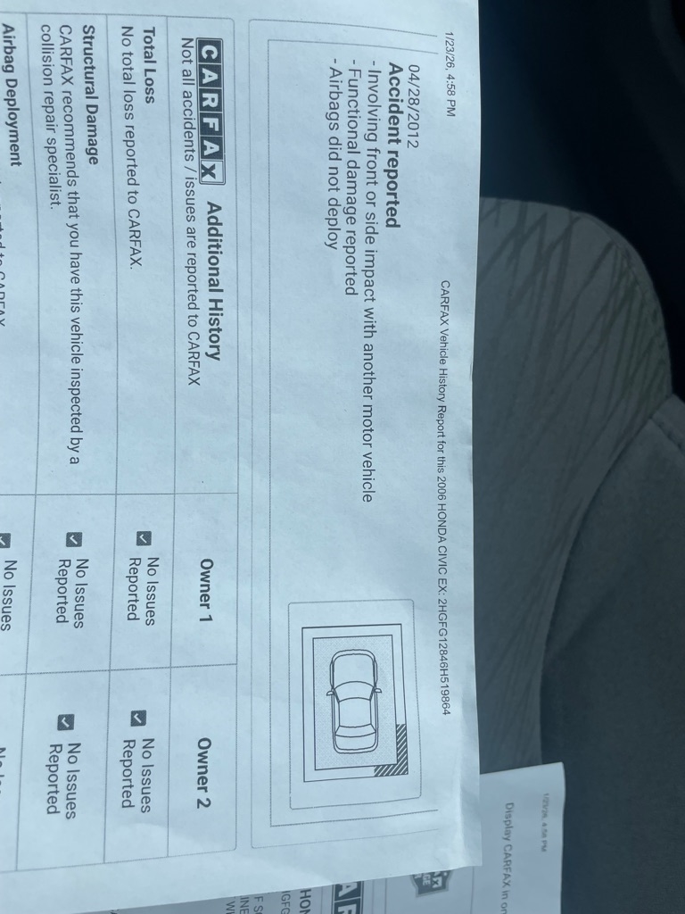 Honda Civic EX Coupe AT 2006