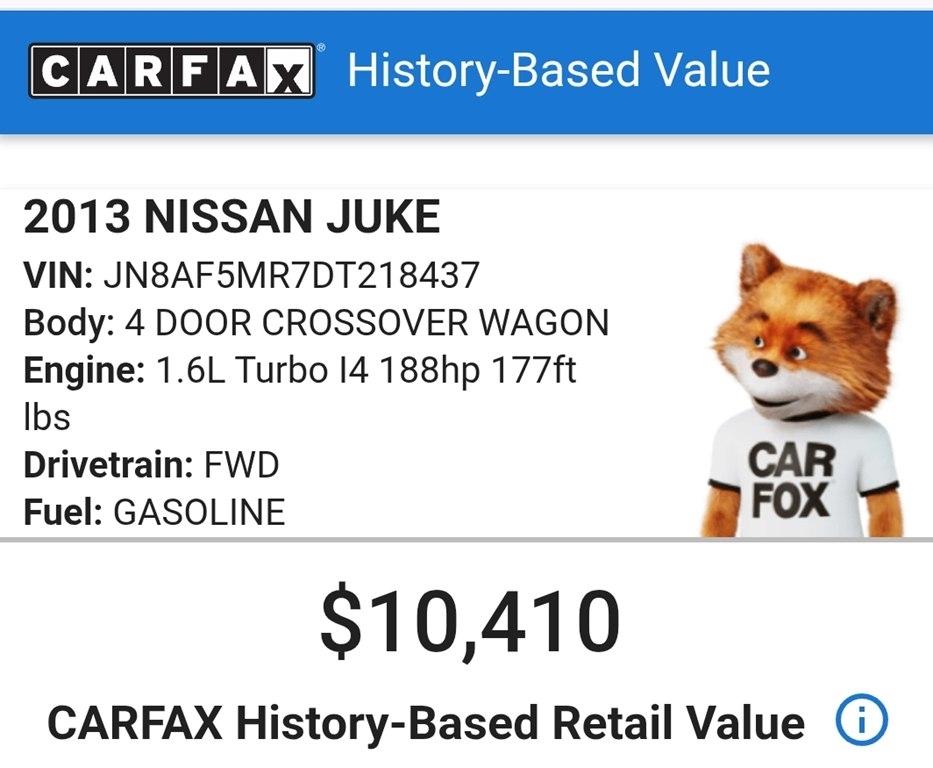 Nissan Juke S FWD 2013