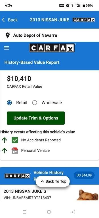 Nissan Juke S FWD 2013