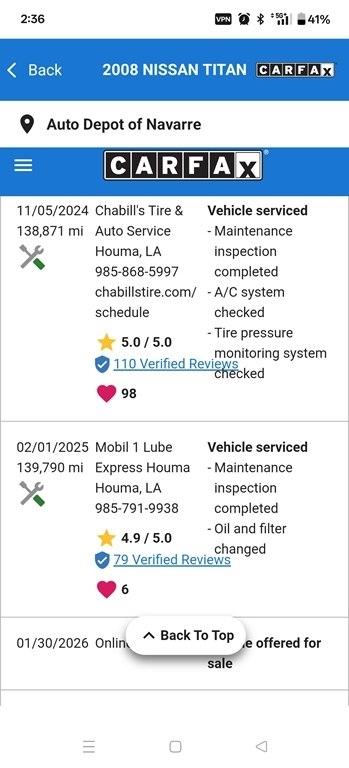 Nissan Titan XE Crew Cab 2WD SWB 2008
