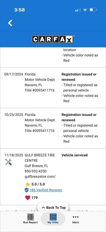 Toyota Camry LE 2005