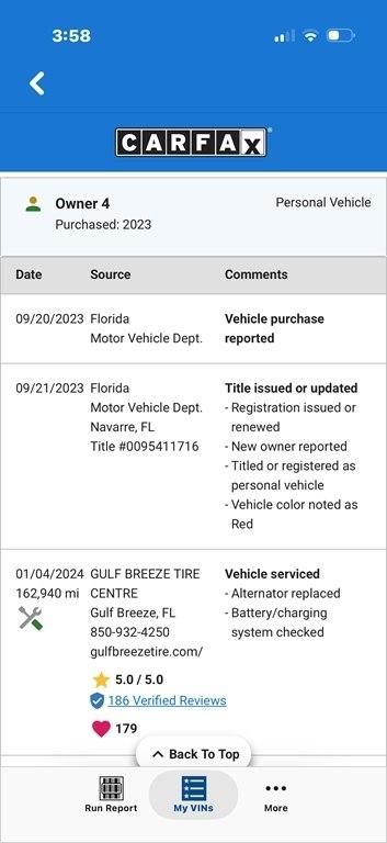 Toyota Camry LE 2005