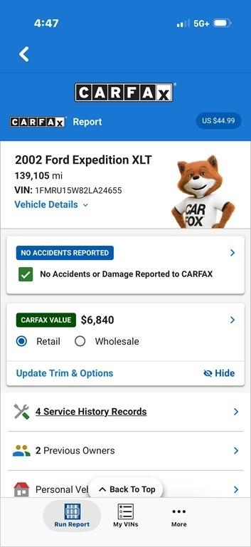 Ford Expedition XLT 2WD 2002