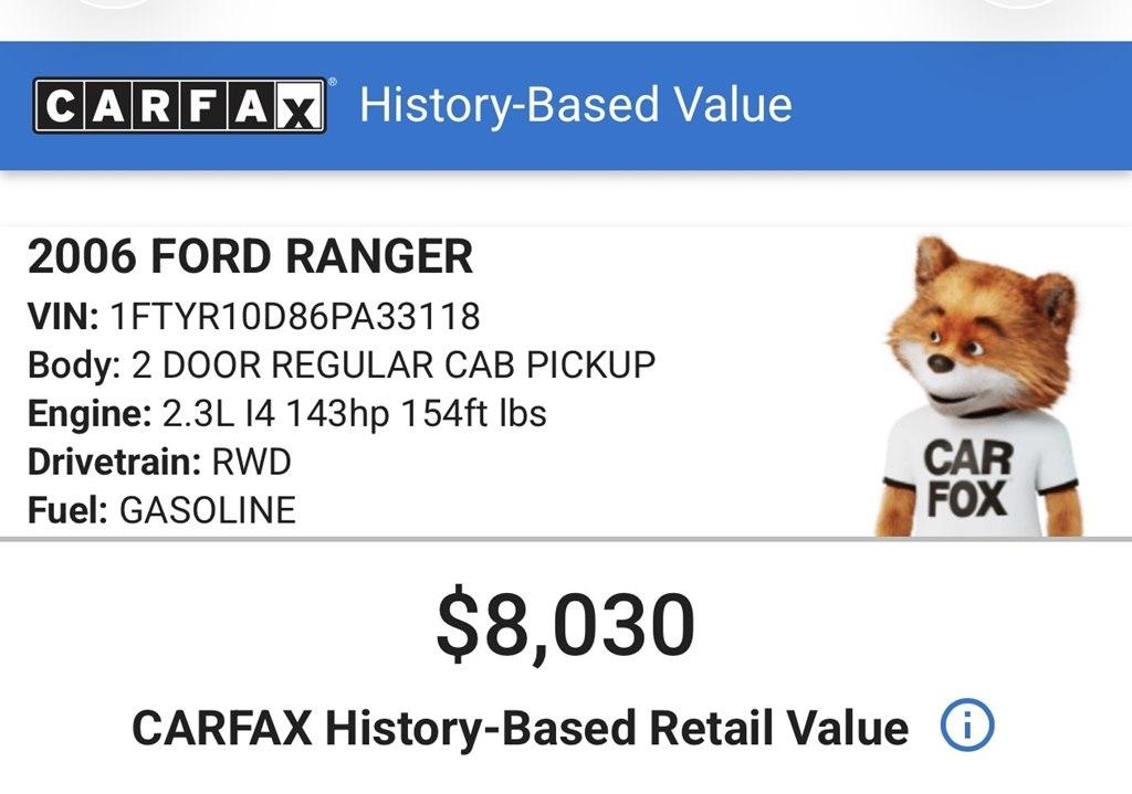 Ford Ranger Sport 2WD 2006