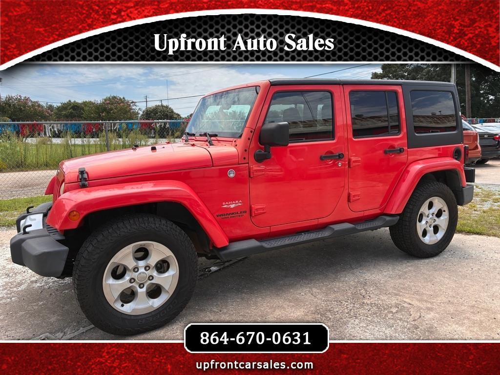 2013 Jeep Wrangler Unlimited Sahara 4WD
