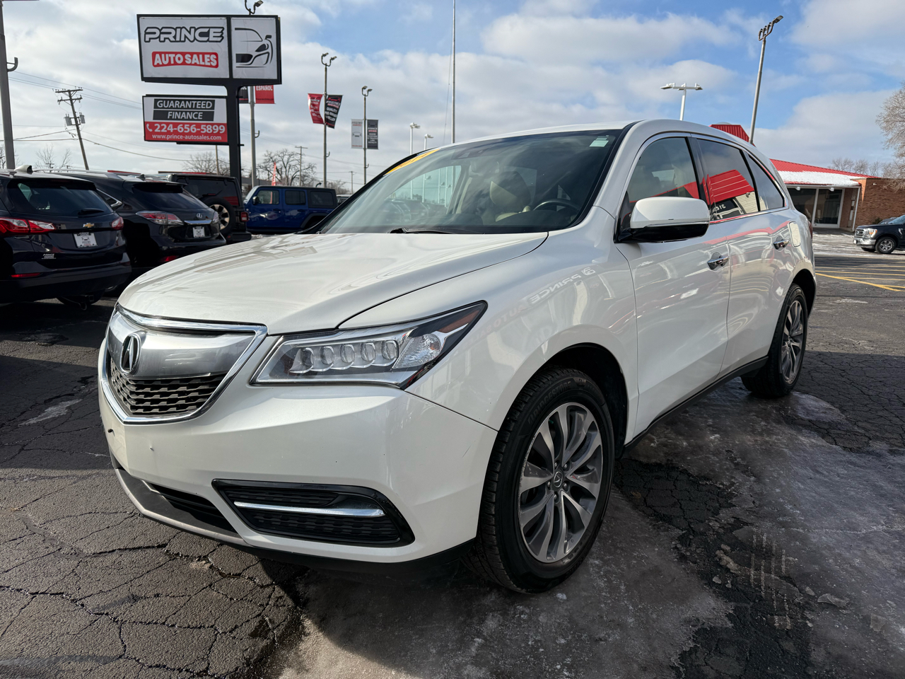 Acura MDX SH-AWD 6-Spd AT w/Tech Package 2014