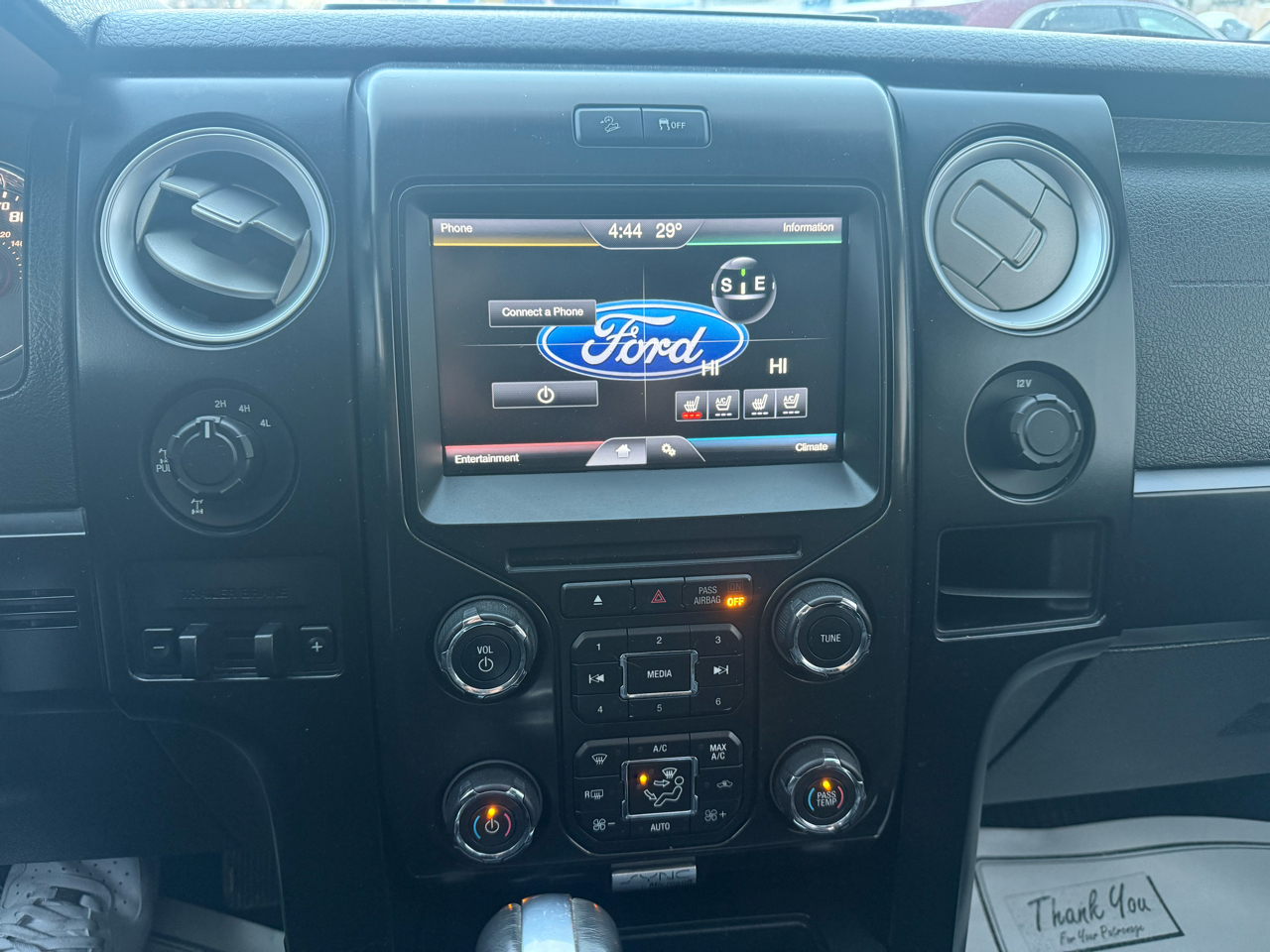 Ford F-150 4WD SuperCrew 145" FX4 2013