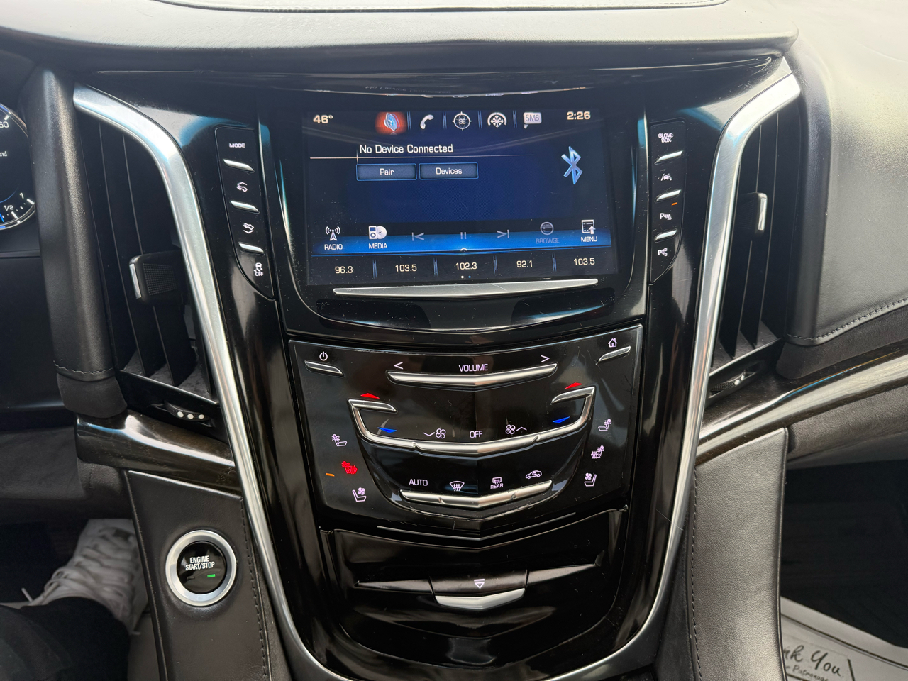 Cadillac Escalade Platinum 4WD 2017