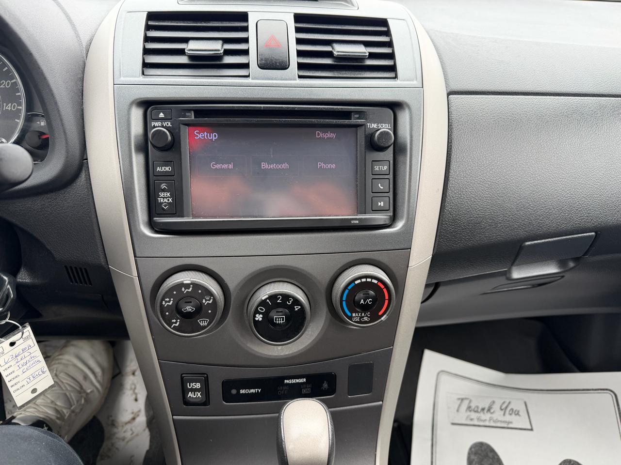 Toyota Corolla S 4D Sedan 2013