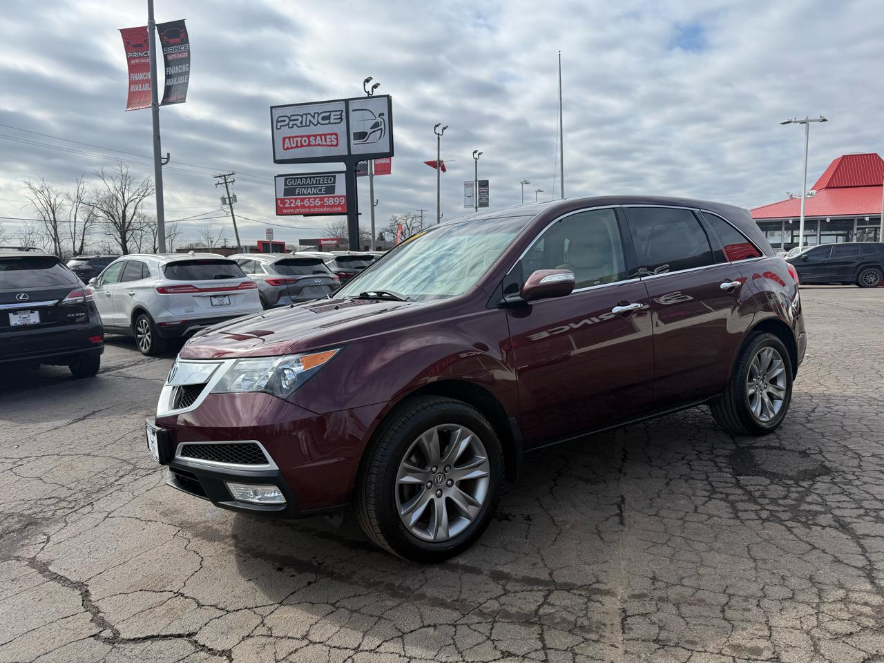 Acura MDX 6-Spd AT w/Tech Package 2012