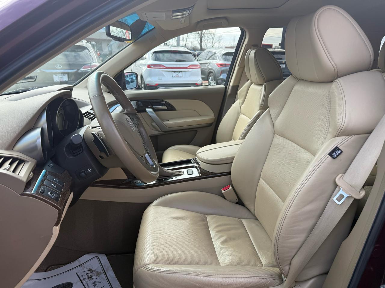 Acura MDX 6-Spd AT w/Tech Package 2012