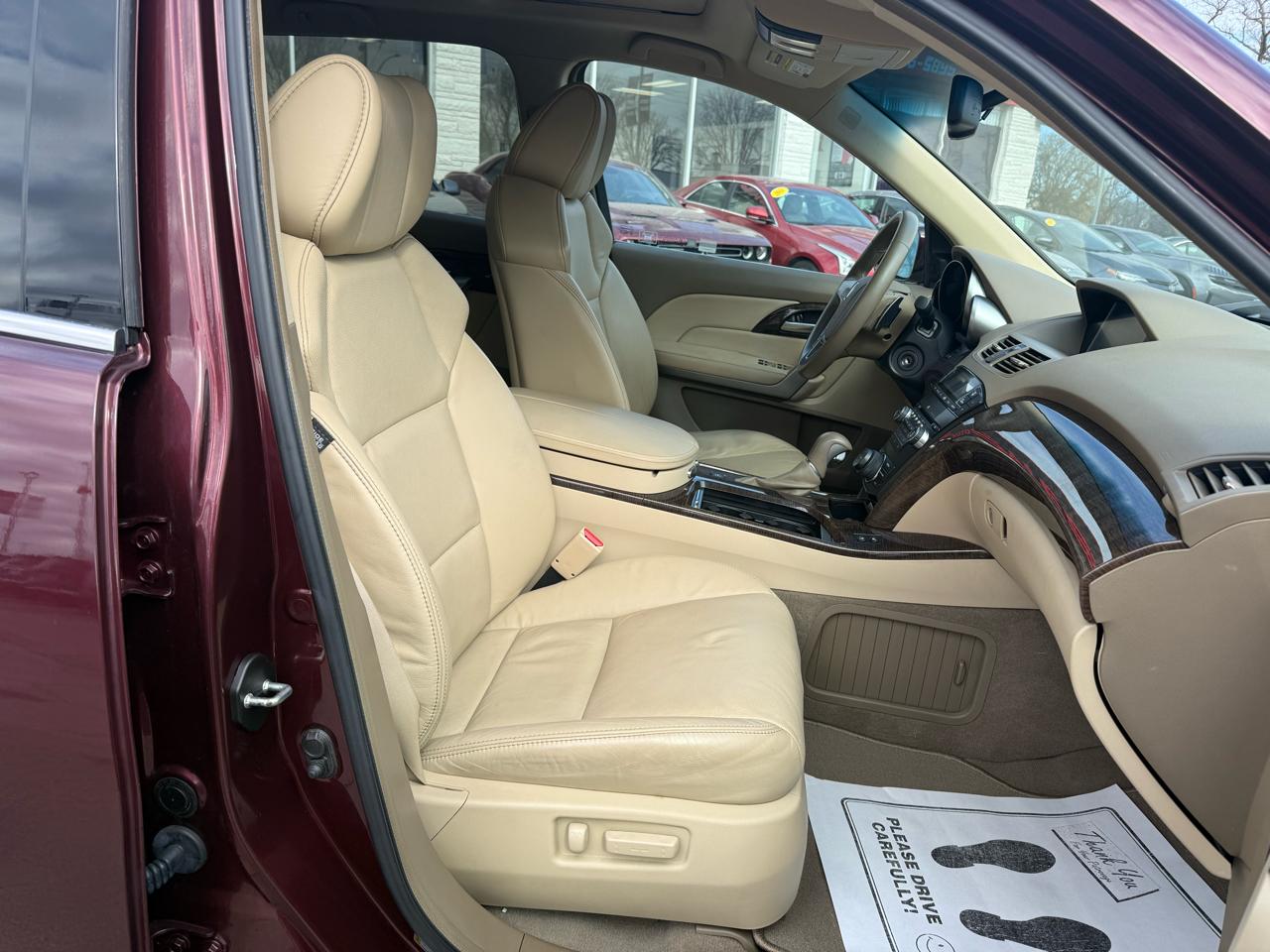 Acura MDX 6-Spd AT w/Tech Package 2012