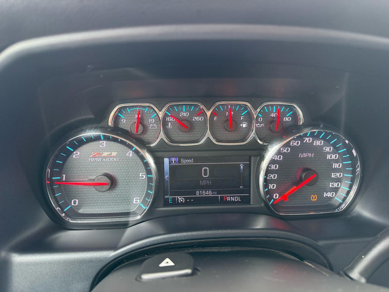 Chevrolet Silverado 1500 4WD Crew Cab 147" LTZ 2017