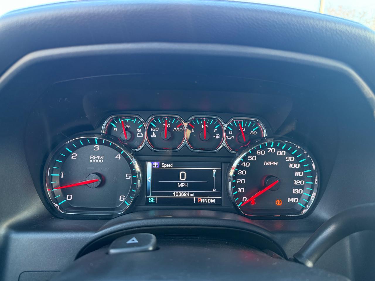 Chevrolet Silverado 1500 LTZ Z71 Crew Cab 4WD 2016