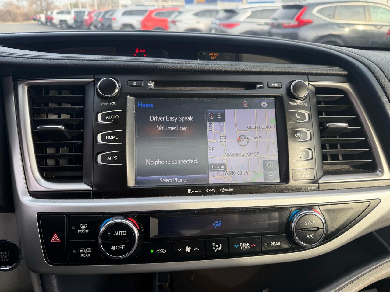 Toyota Highlander XLE AWD V6 2019