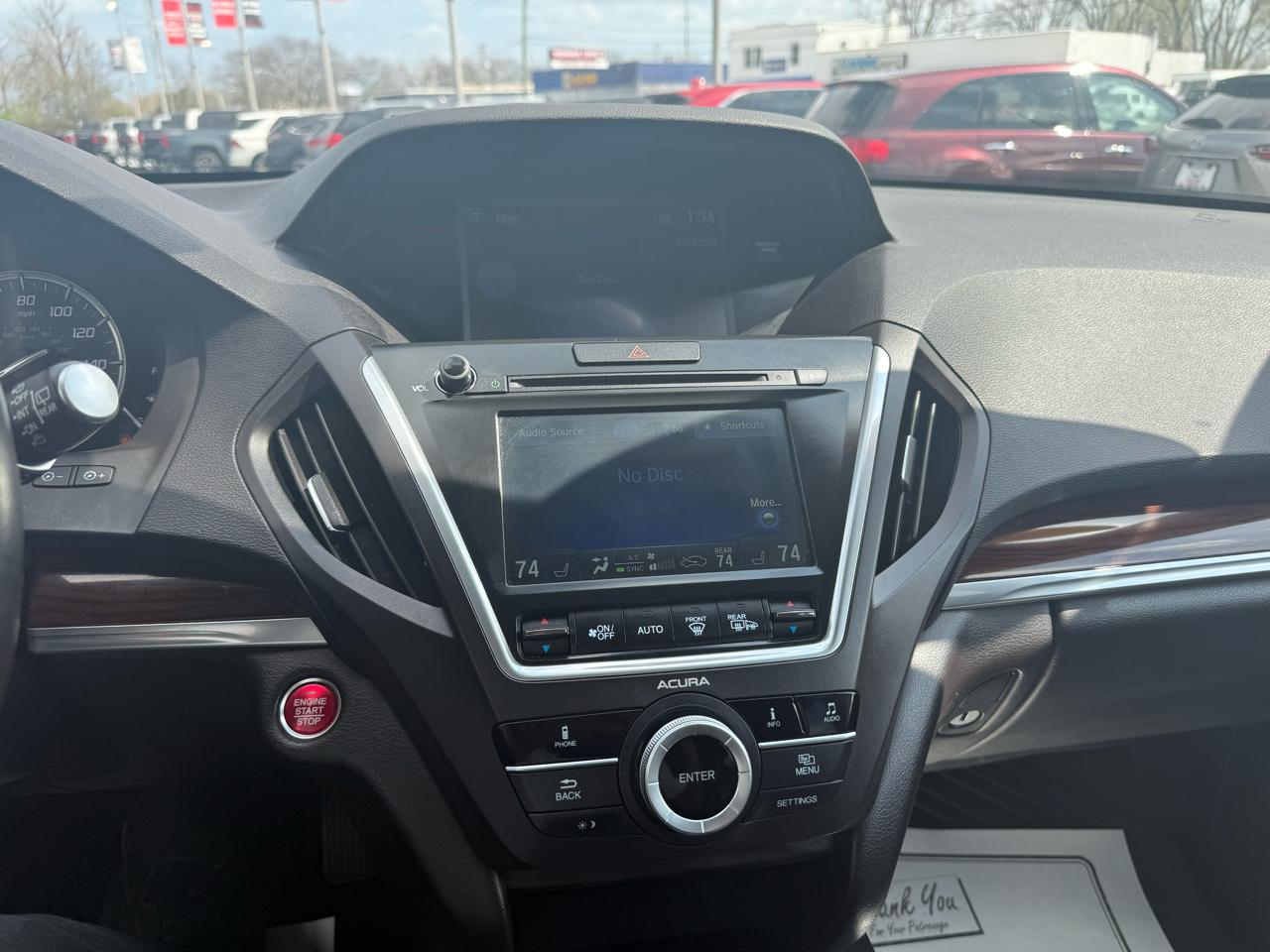 Acura MDX SH-AWD 6-Spd AT 2015