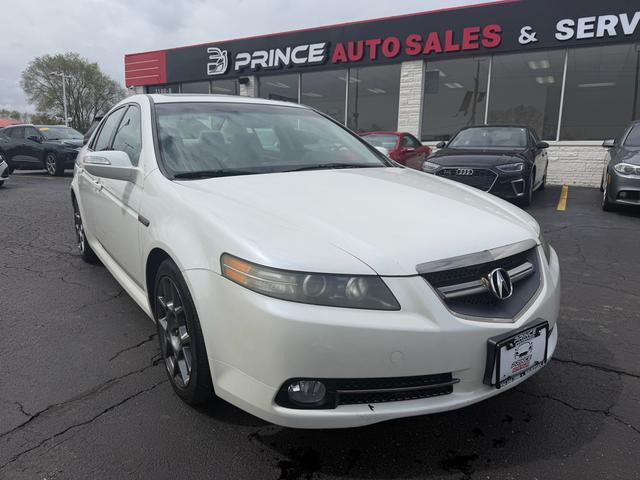 White 2007 Acura TL Type-S FWD Sedan Front-Wheel Drive Automatic