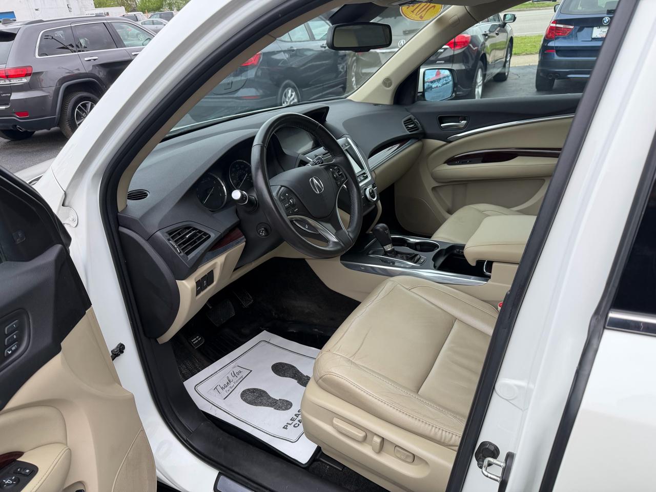 Acura MDX SH-AWD 6-Spd AT w/Tech Package 2014