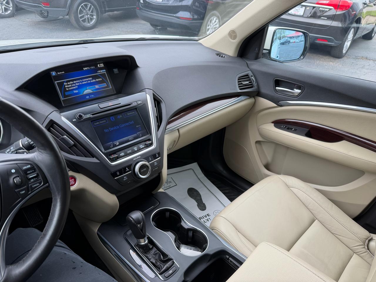 Acura MDX SH-AWD 6-Spd AT w/Tech Package 2014