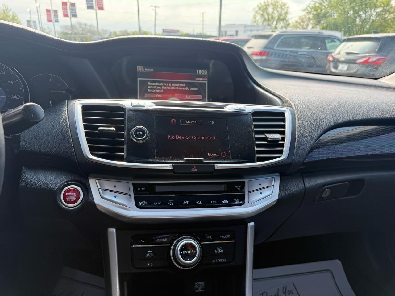 Honda Accord EX-L Coupe CVT 2013