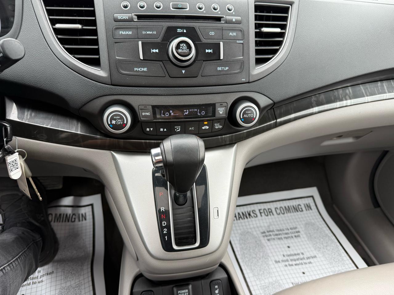 Honda CR-V EX-L 4WD 5-Speed AT 2013