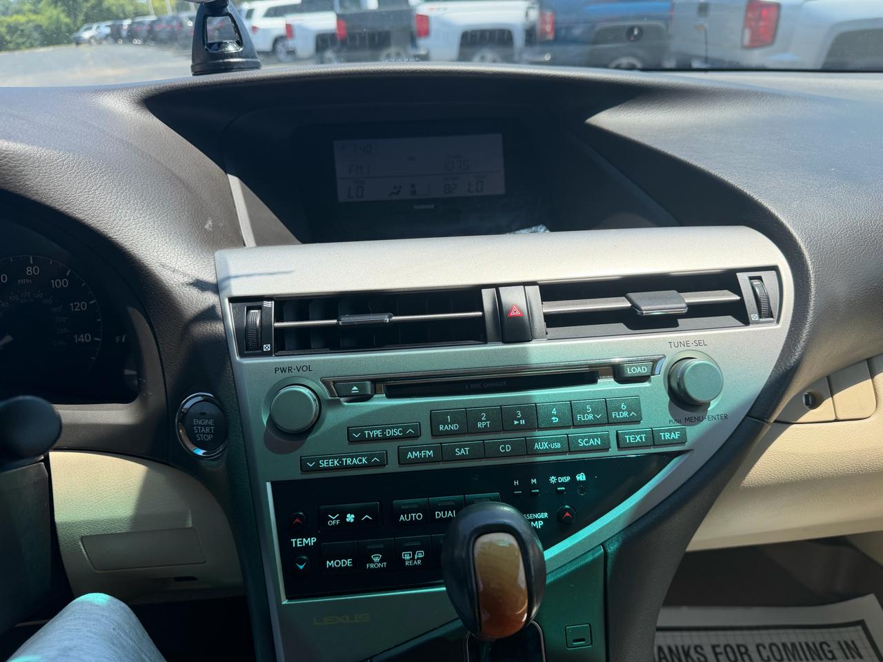 Lexus RX 350 FWD 2012