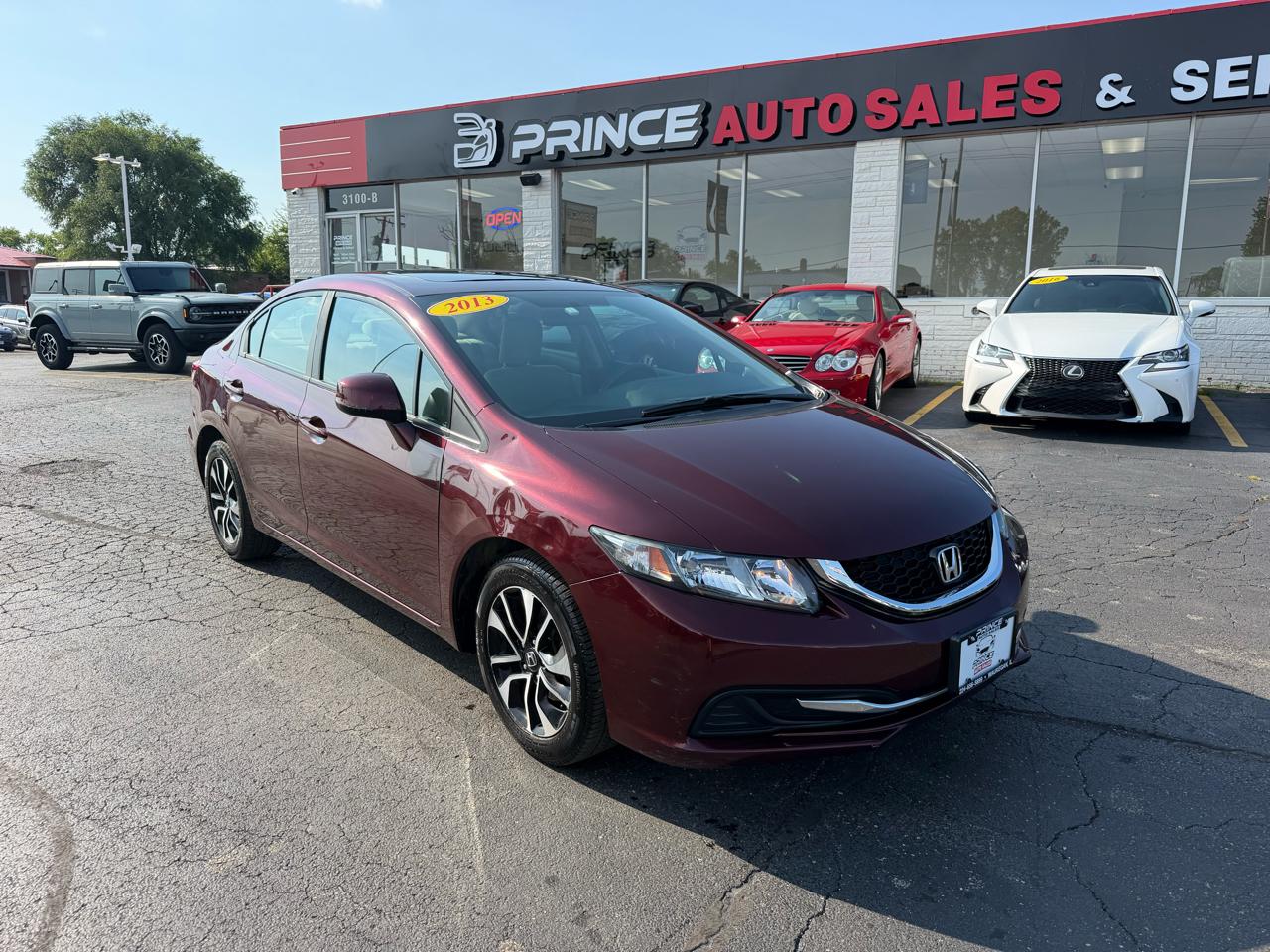 Honda Civic EX Sedan 5-Speed AT 2013