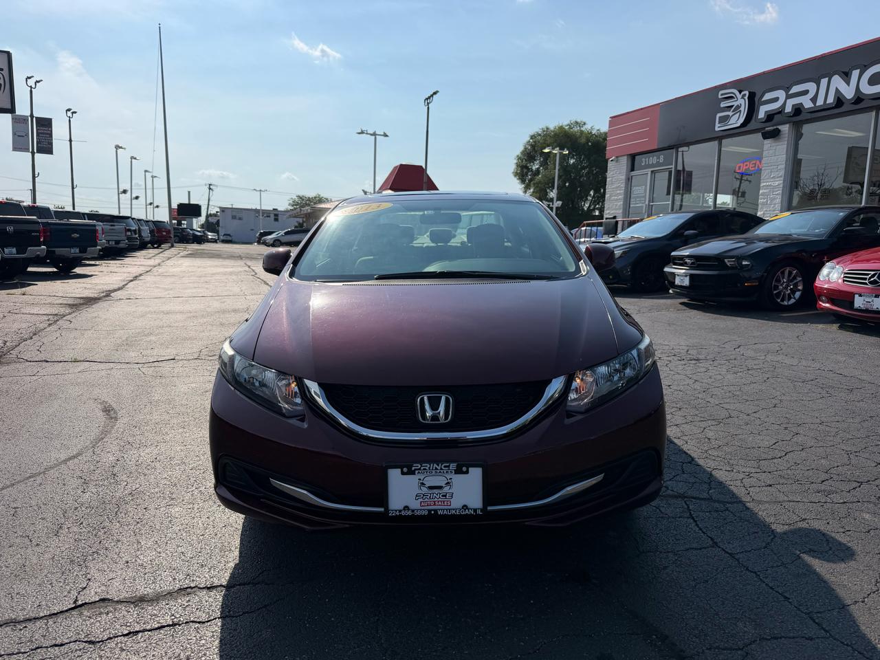 Honda Civic EX Sedan 5-Speed AT 2013