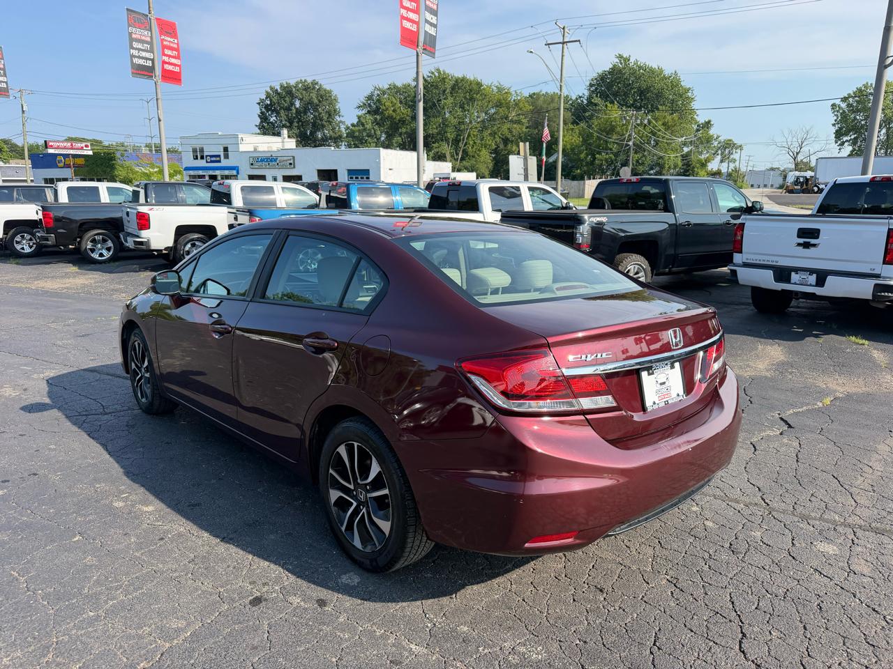 Honda Civic EX Sedan 5-Speed AT 2013