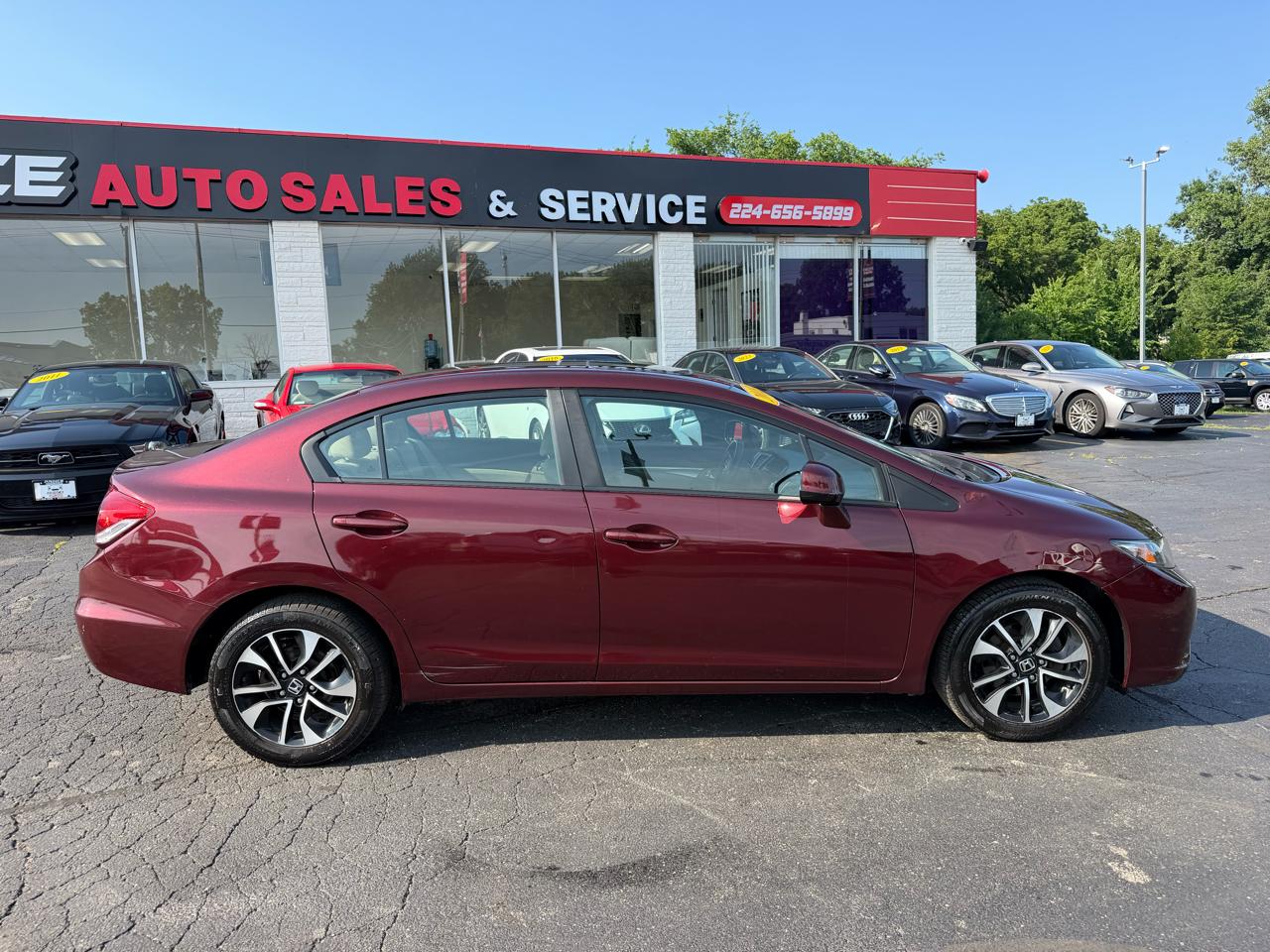 Honda Civic EX Sedan 5-Speed AT 2013