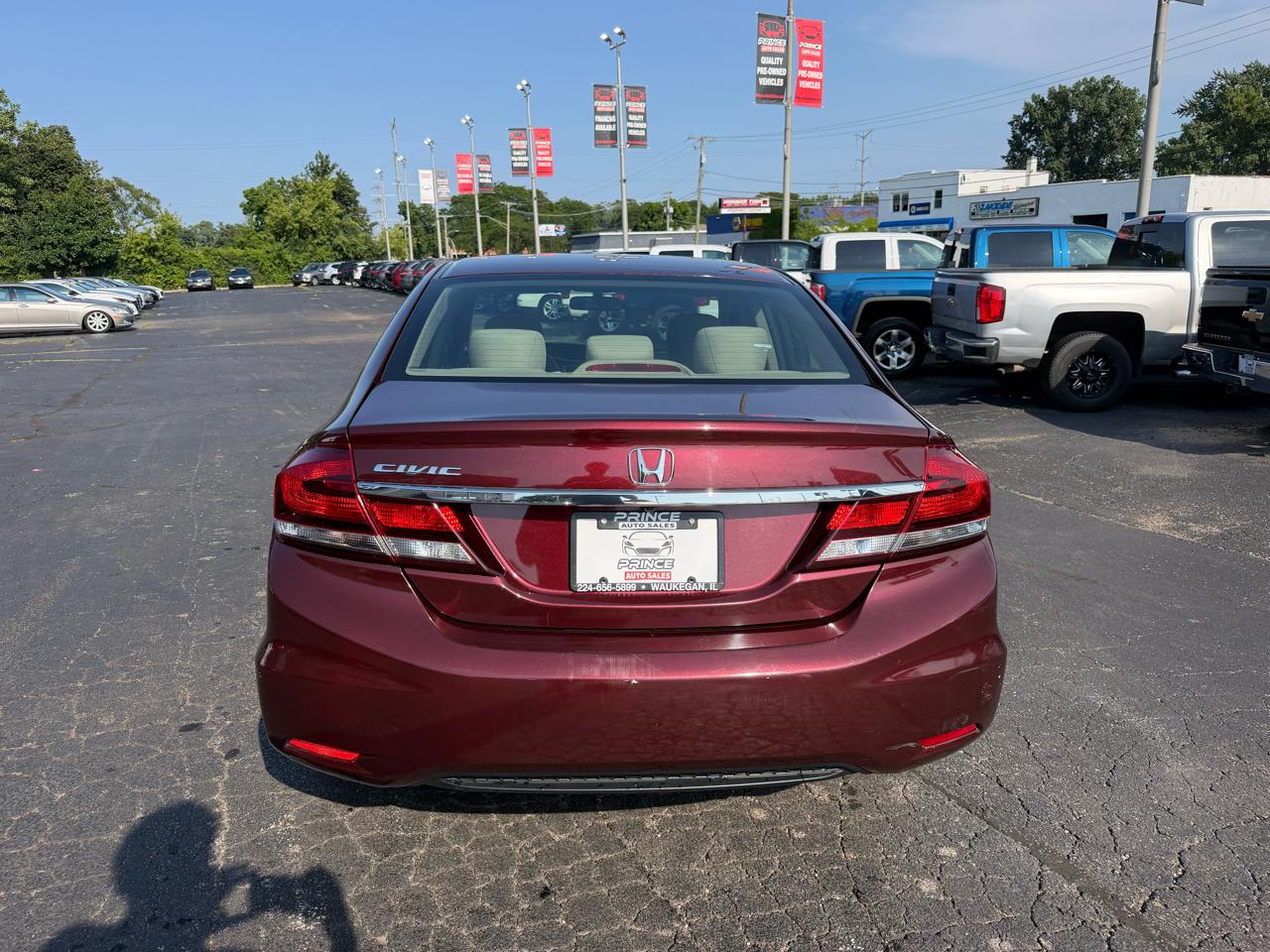 Honda Civic EX Sedan 5-Speed AT 2013