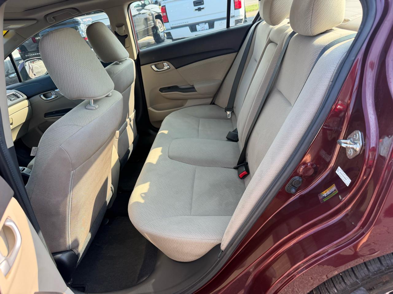 Honda Civic EX Sedan 5-Speed AT 2013